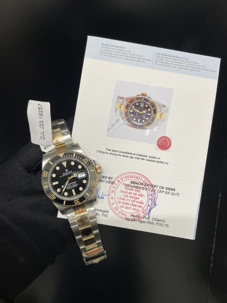 Rolex Submariner 41mm Gold Wrapped Stainless Steel (GM Factory Super Clone) Black Dial on Gold Wrapped Oyster Bracelet – Calibre 3131 Automatic