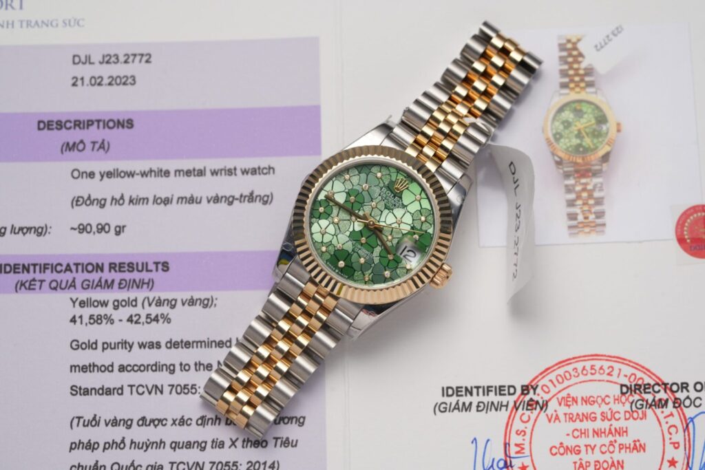 Rolex Datejust 278231 31mm Gold Wrapped (GM Factory Best Super Clone) Mother-of-Pearl Dial – Automatic Movement
