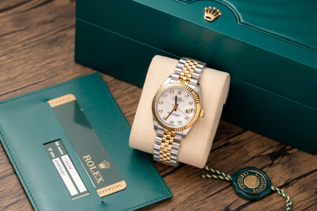 Rolex DateJust 278271 31mm Demi Gold (Super Clone) Silver Dial on Demi Gold Jubilee Strap – Calibre 2236 Automatic