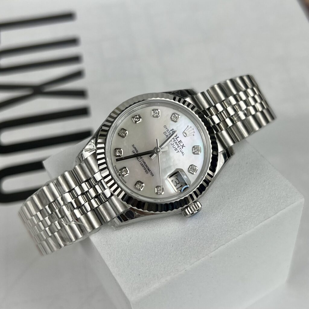 Rolex DateJust 31mm SS (Super Clone) Mother of Pearl Dial on Jubilee Strap – Automatic Movement