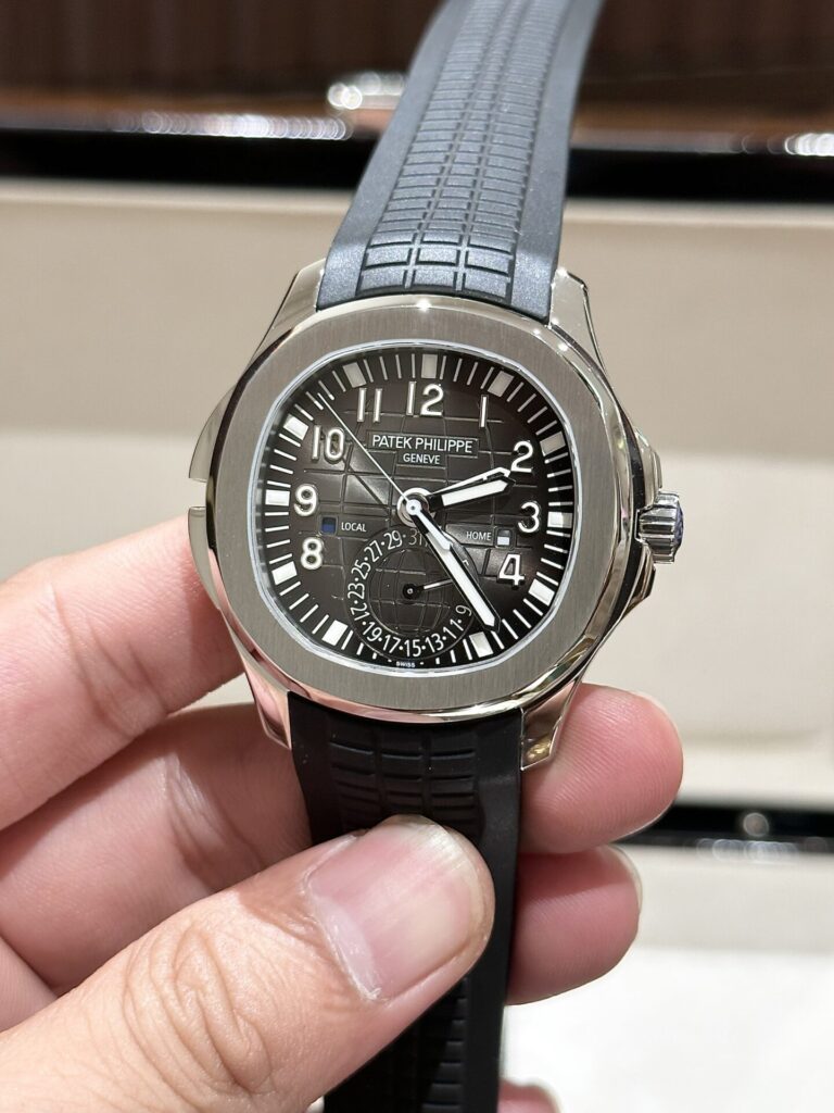 Patek Philippe Aquanaut 5164A (Super Clone 1:1) 40.8mm SS Gray Dial on Rubber Strap – Super Clone Calibre 324 S C