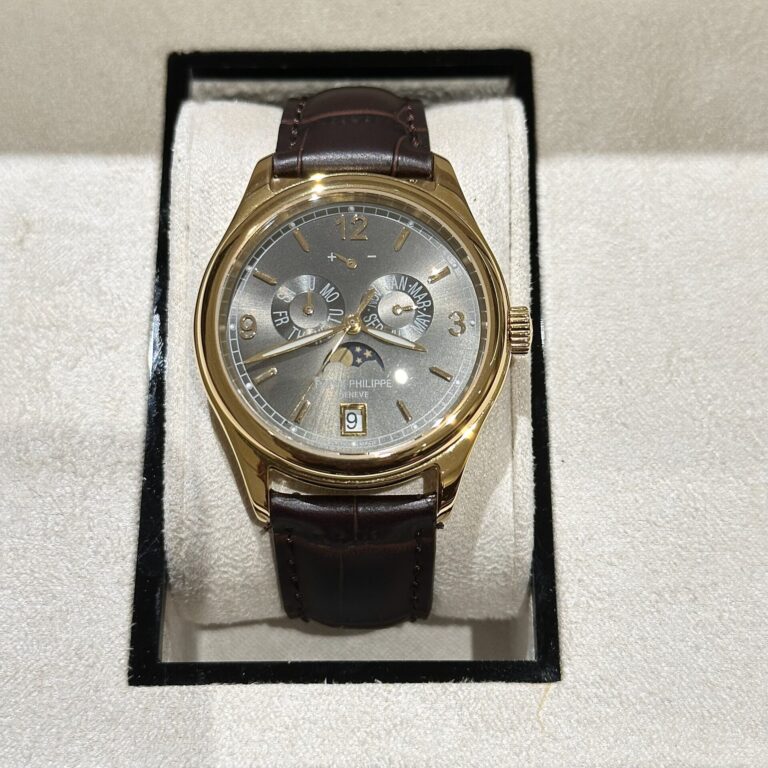 Patek Philippe Complications 5146J 39mm Rose Gold (Super Clone) Silver Dial with Perpetual Calendar – Automatic