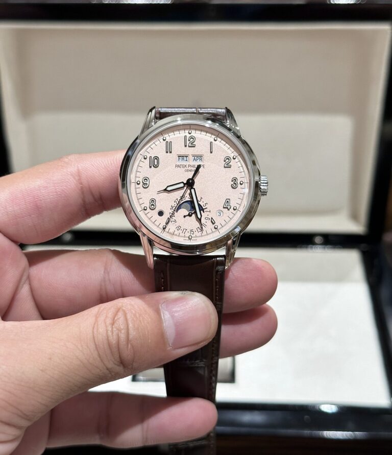 Patek Philippe Complications 5320G 40mm GRF (Super Clone) Pink Dial – Automatic with Perpetual Calendar & Moon Phase