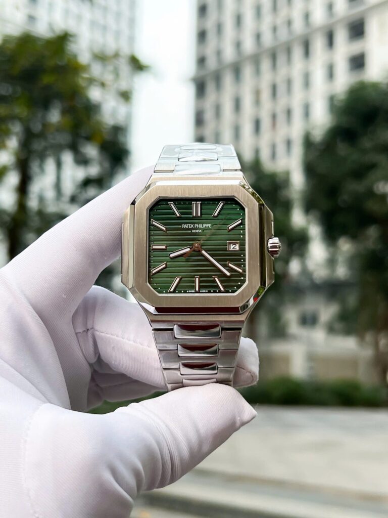 Patek Philippe Cubitus 5821 45mm SS (Super Clone) Green Dial with Date Display – Calibre 5821 Automatic