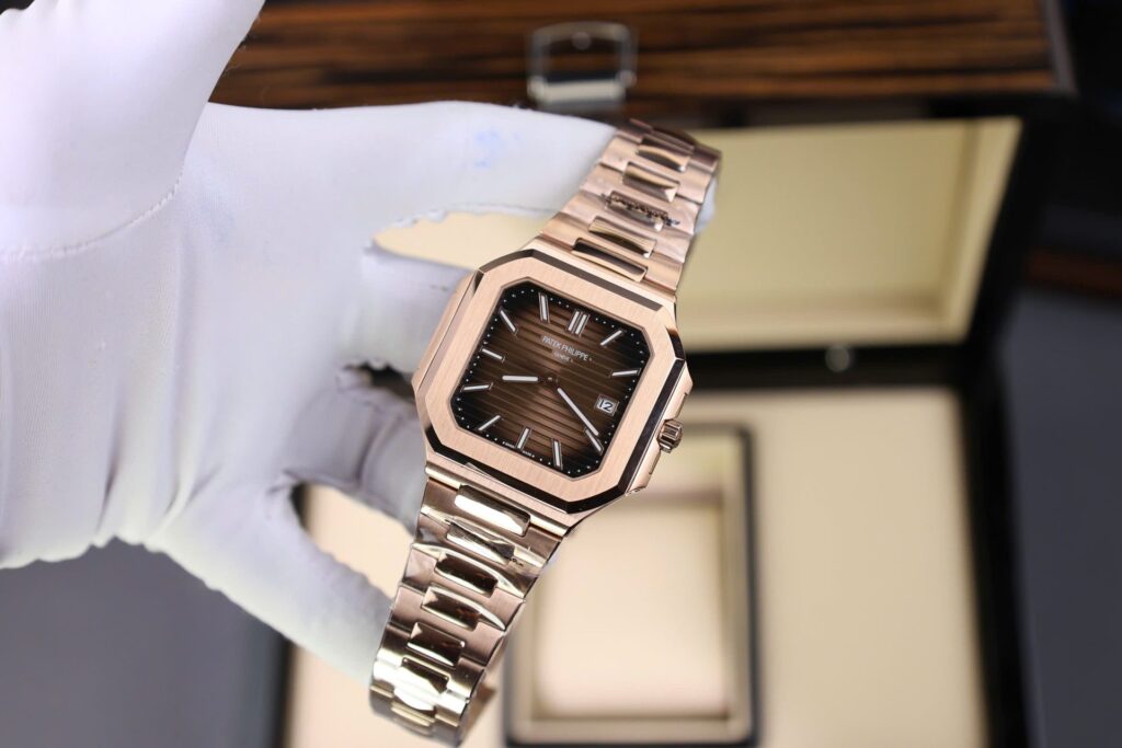 Patek Philippe Cubitus 5821 45mm Rose Gold (Super Clone) Chocolate Dial – Patek Philippe Caliber 5821 Automatic