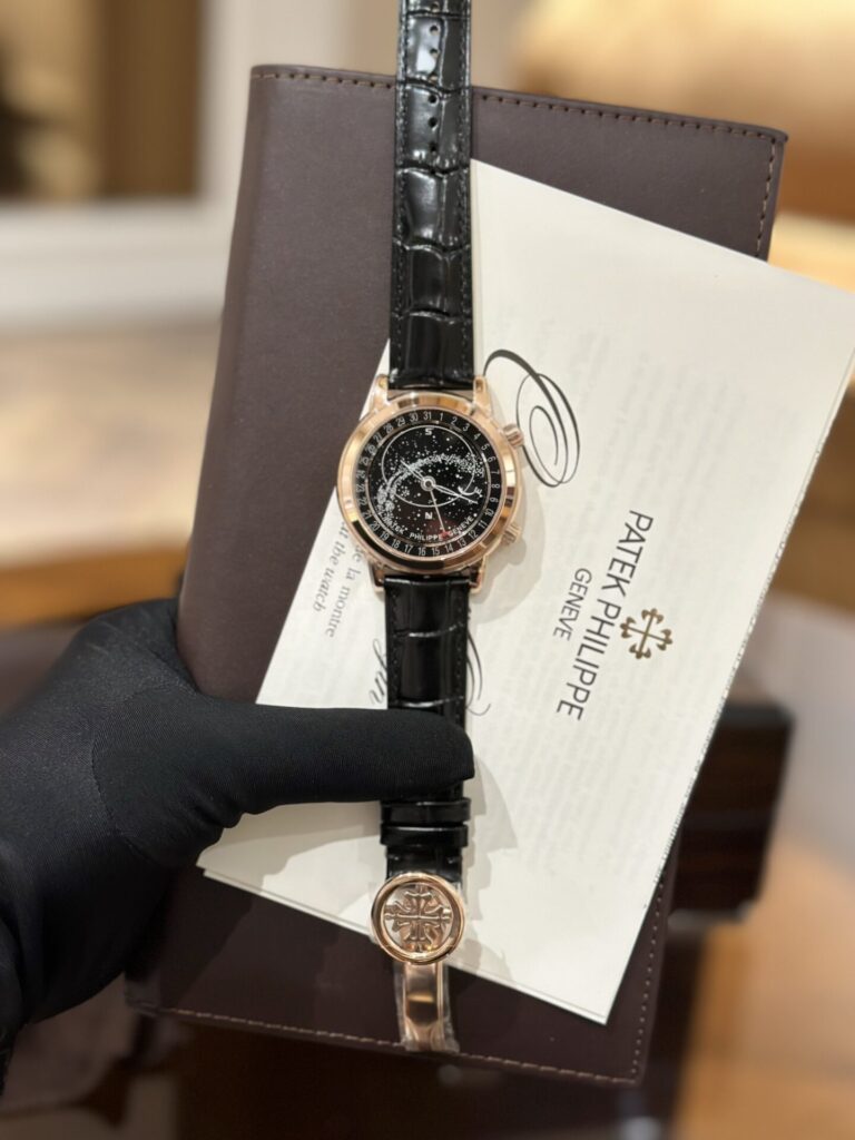 Patek Philippe Grand Complications 6102 (Super Clone) 44mm SS Black Dial on Genuine Leather Strap – Automatic Mechanical Calibre 28,800 vph