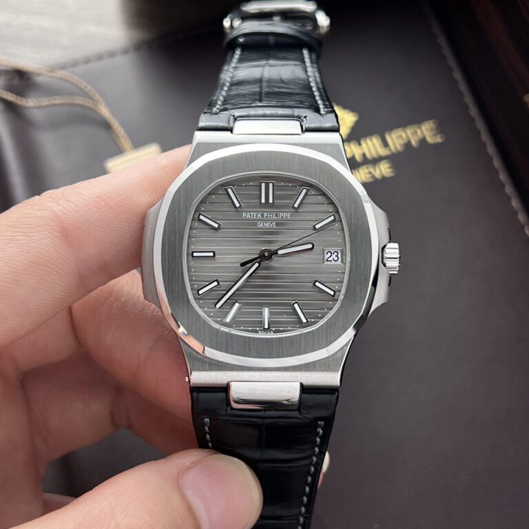 Patek Philippe Nautilus 5711 40mm SS (3K Super Clone) Gray Dial on Stainless Steel Bracelet – Automatic Caliber 5711