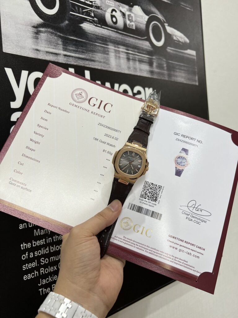 Patek Philippe Nautilus 5711 (Gold Wrapped 3K Factory Super Clone) 40mm Gold Case – Automatic Caliber 28,800 vph