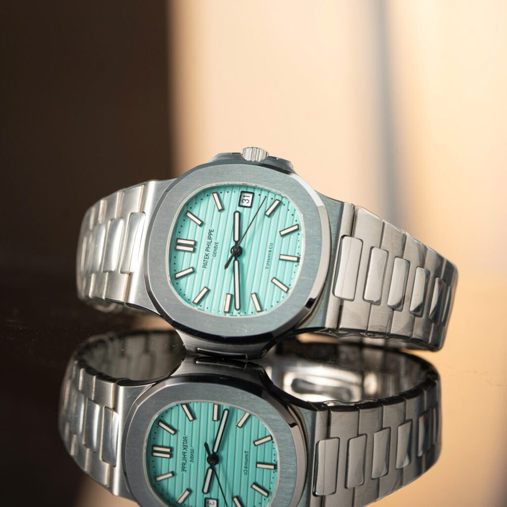 Patek Philippe Nautilus 5711 Tiffany & Co 40mm SS (3K Best Super Clone) Blue Dial – Calibre 26-330 S C
