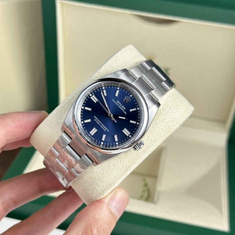 Rolex Oyster Perpetual 126000 36mm SS (Clean Factory Super Clone) Blue Dial on Stainless Steel Oyster Bracelet – Rolex Calibre 3230