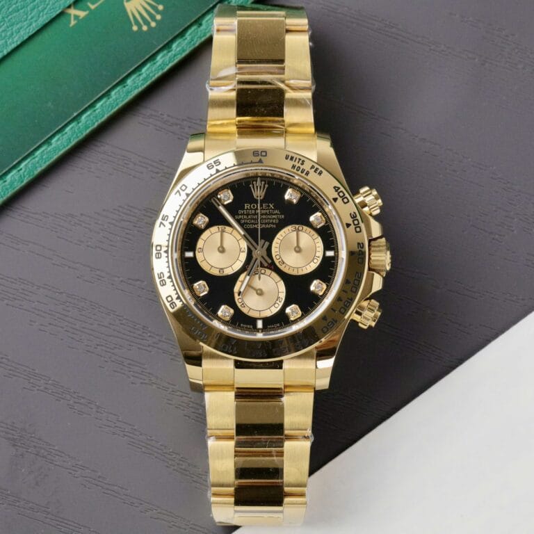 Rolex Cosmograph Daytona 116508 40mm Oystersteel (Best Super Clone) Black Dial with Tachymetric Scale – Super Clone Calibre 4130