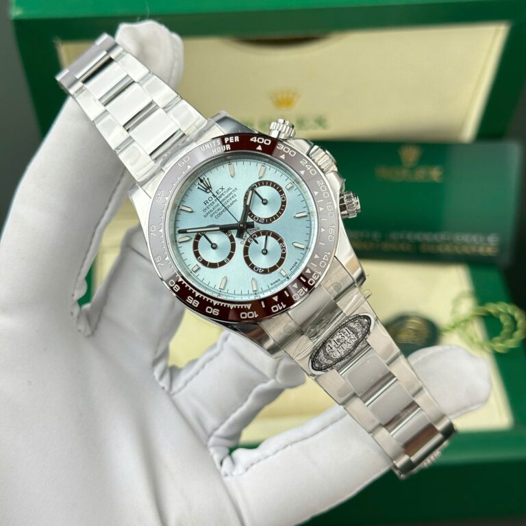 Rolex Cosmograph Daytona 126506 40mm SS (Clean Factory Super Clone) Ice Blue Dial – Asian 7750 Automatic