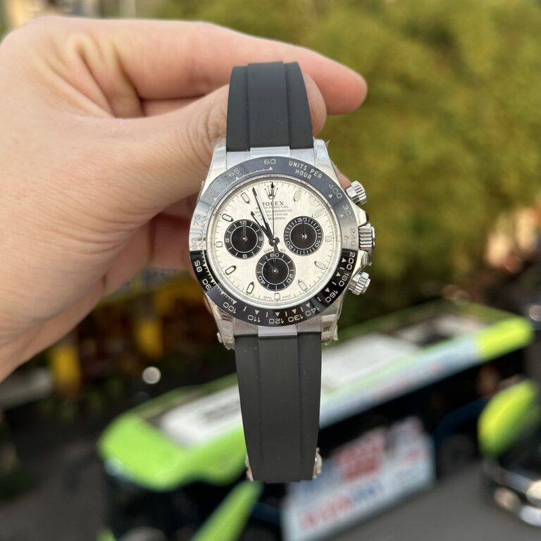 Rolex Cosmograph Daytona 40mm SS (Super Clone) Meteorite Grey Dial on Stainless Steel Oyster Bracelet – Calibre 4130