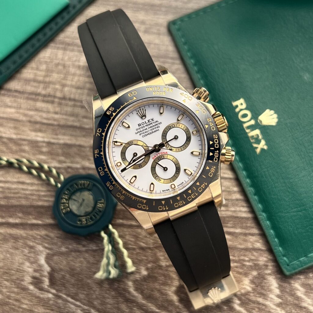 Rolex Cosmograph Daytona 40mm SS (BT Factory Super Clone) White Dial – Calibre 4130 Automatic