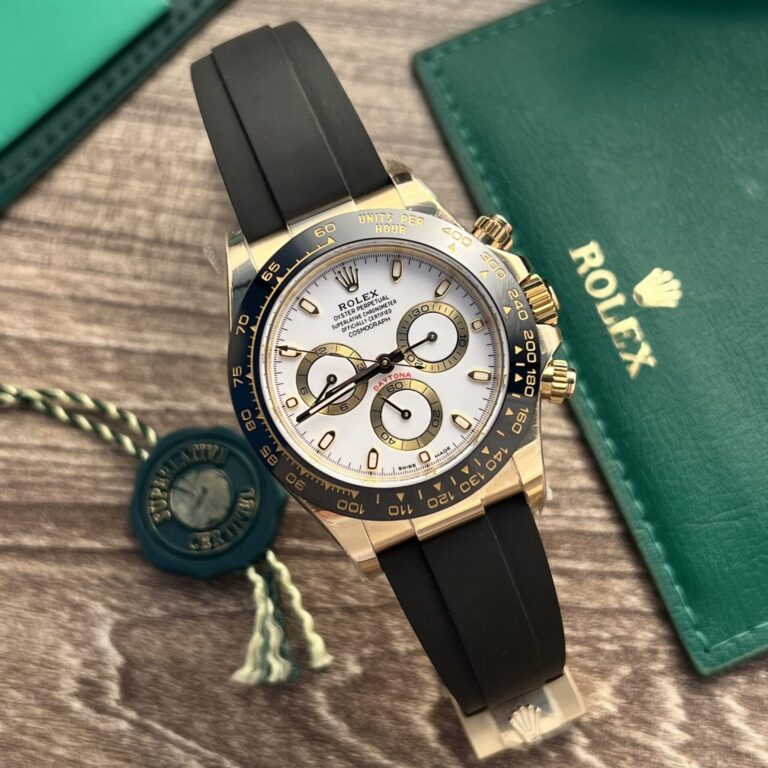 Rolex Cosmograph Daytona 40mm SS (BT Factory Super Clone) White Dial – Calibre 4130 Automatic