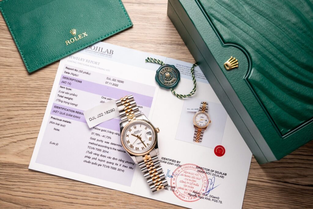 Rolex DateJust 126233 (GM Factory Super Clone) 36mm Gold Wrapped Case with White Dial – Automatic Movement