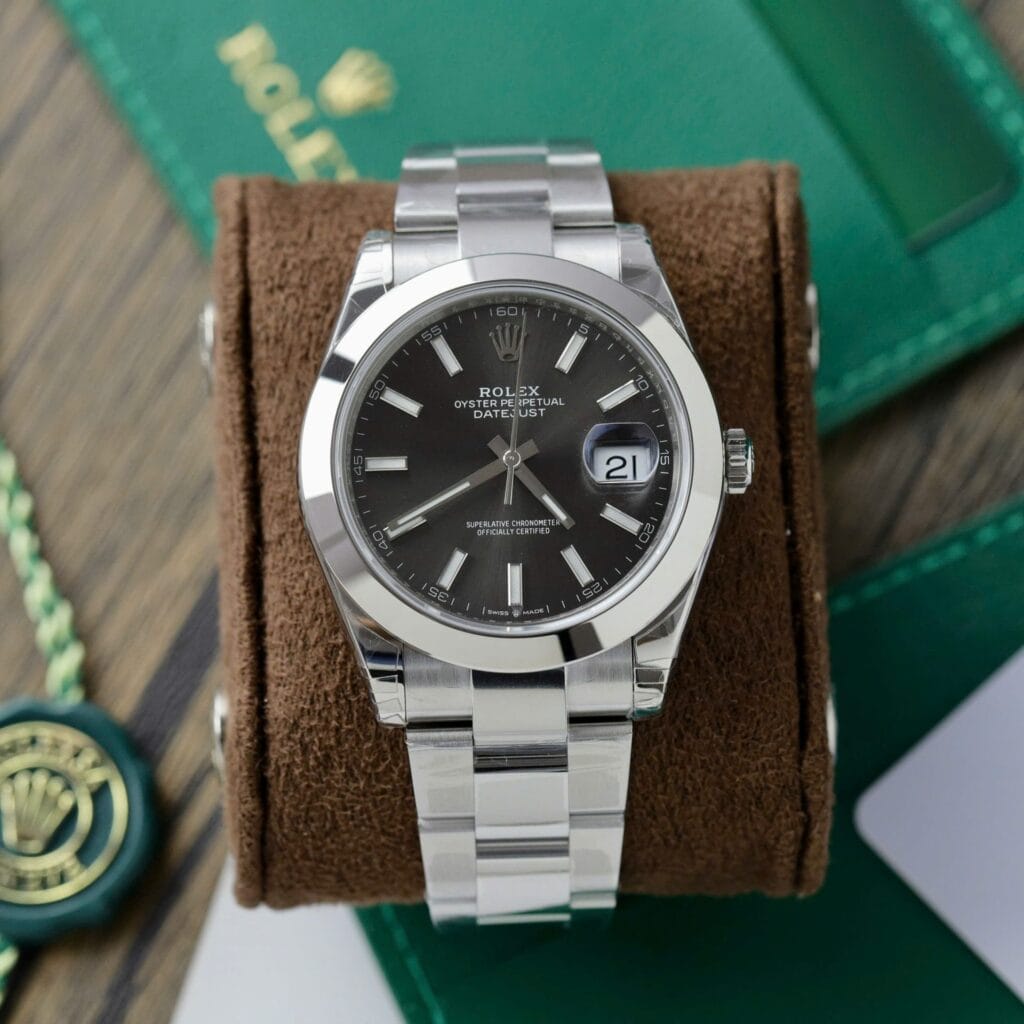 Rolex Datejust 126300 41mm Rolesor (VS Factory Super Clone) Gray Dial on Rolesor Bracelet – Automatic Movement