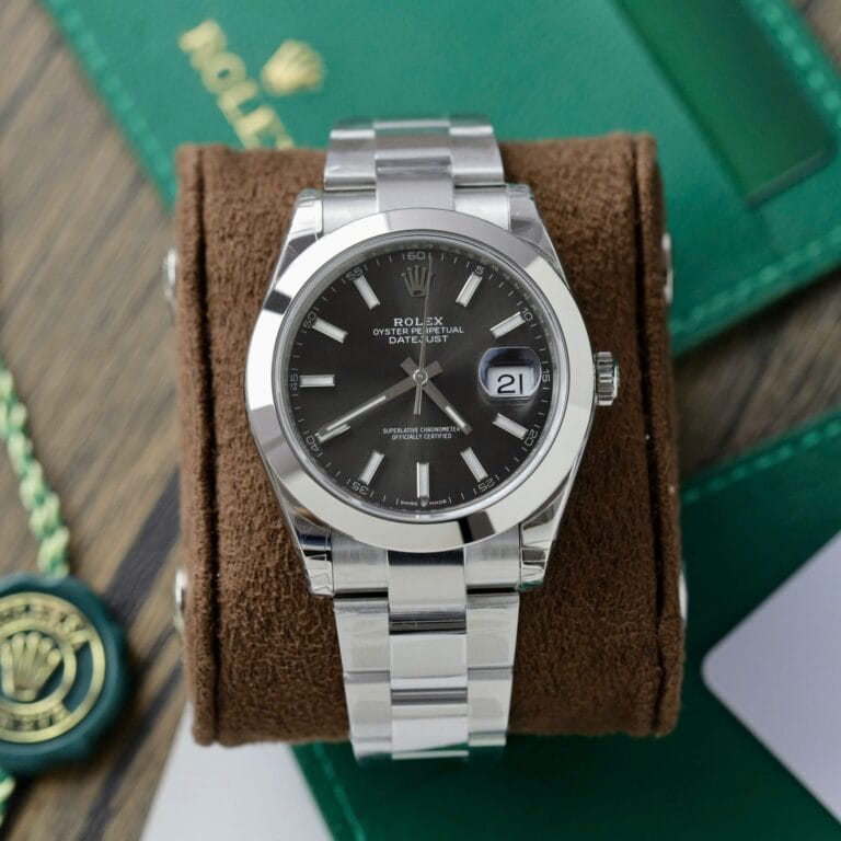 Rolex Datejust 126300 41mm Rolesor (VS Factory Super Clone) Gray Dial on Rolesor Bracelet – Automatic Movement