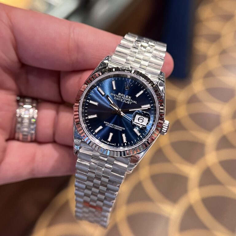 Rolex Datejust 126334 (VS Factory Super Clone) 36mm Rolesor Blue Dial on Jubilee Strap – Automatic Movement