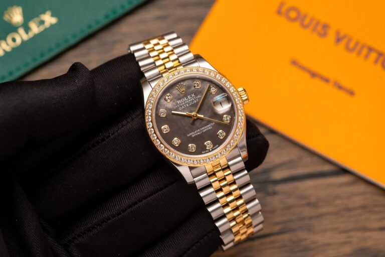 Rolex DateJust 278273 31mm SS & Yellow Gold (Super Clone) Mother of Pearl Dial with Diamond Markers – Calibre 31 Automatic