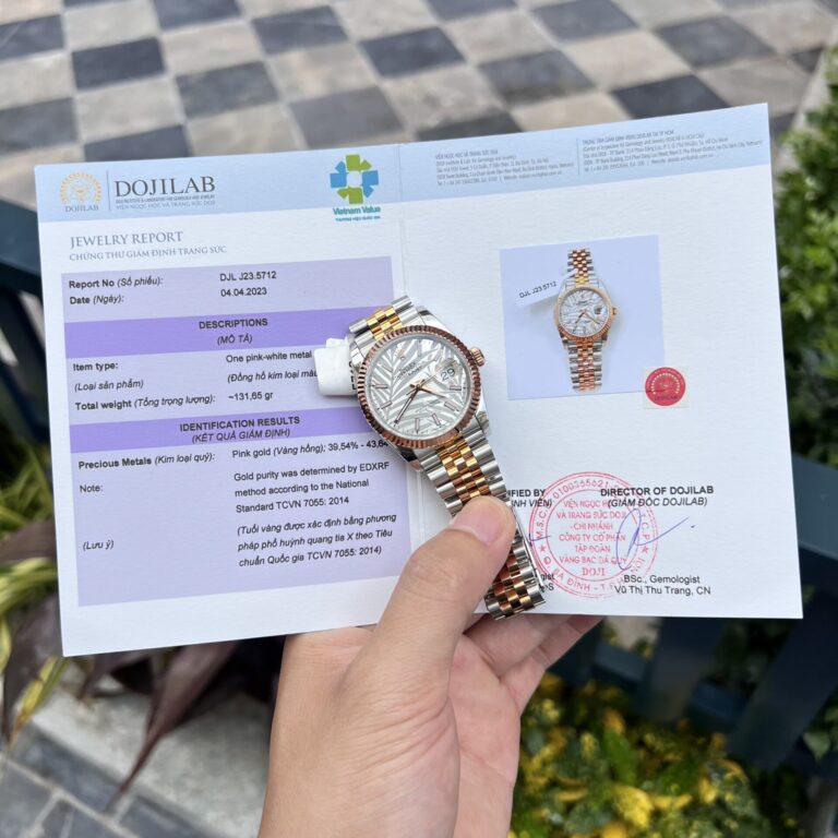 Rolex Datejust 36mm (GM Factory 1:1 Replica) Palm Leaf Grey Dial – Automatic Movement