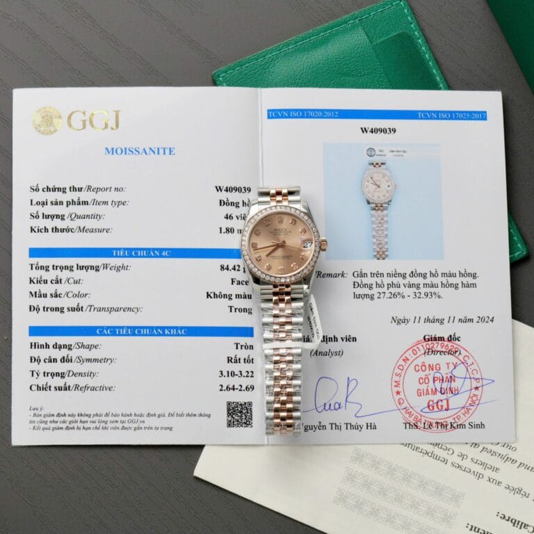 Rolex DateJust 31mm (Super Clone Custom Moissanite Diamonds) – RLX-ROLEXDA-1821