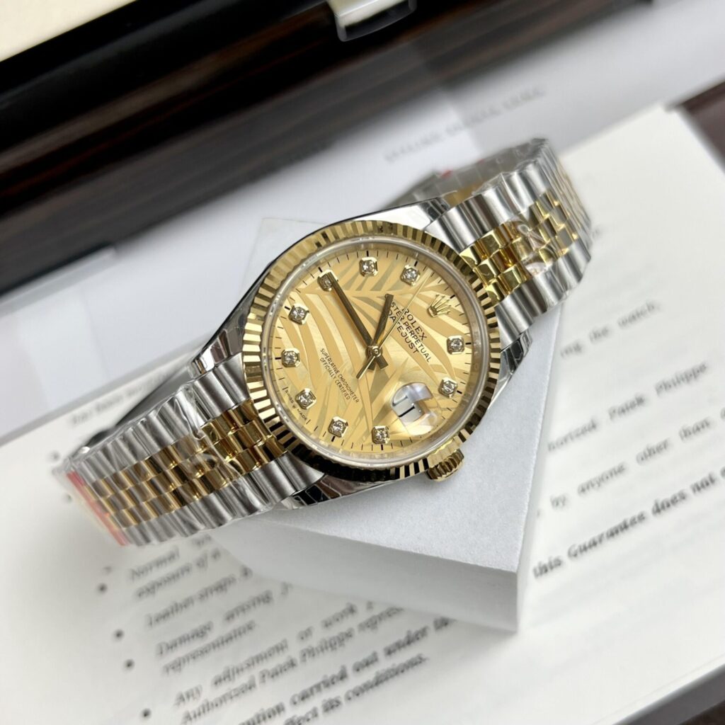 Rolex Datejust (Super Clone) Demi Gold Jubilee Strap EW Factory 36/41mm