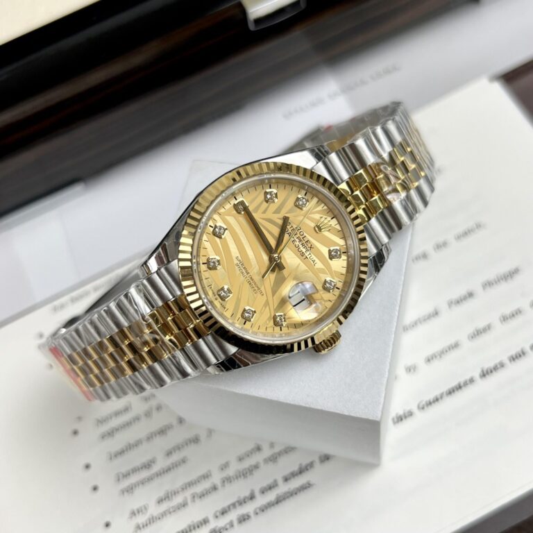 Rolex Datejust (Super Clone) Demi Gold Jubilee Strap EW Factory 36/41mm