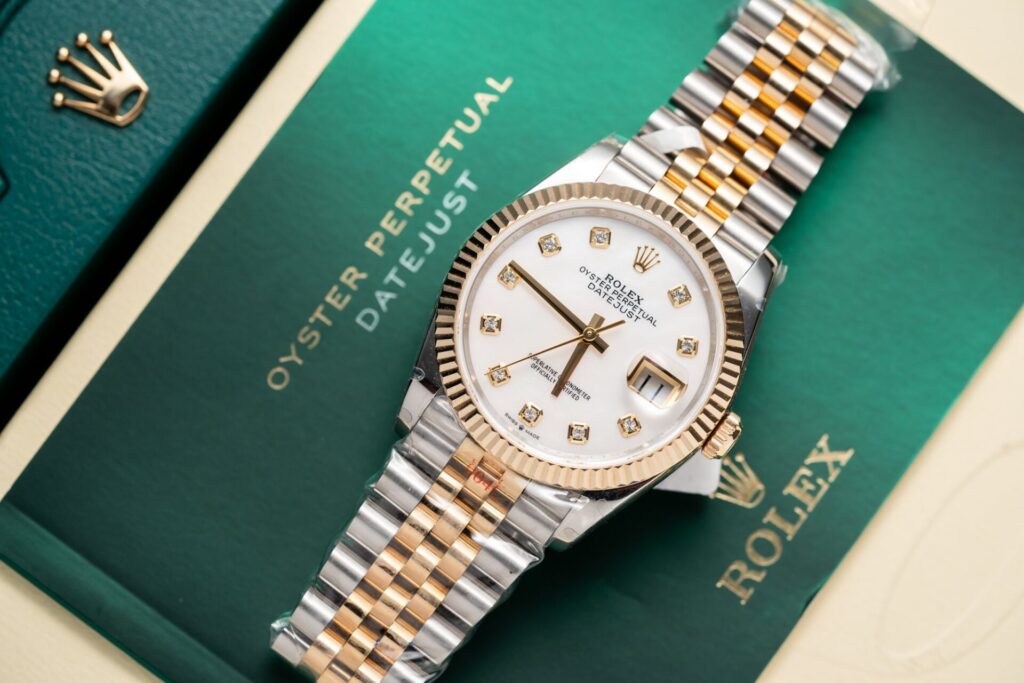Rolex DateJust 36mm Gold Wrapped (GM Factory Super Clone) Mother Of Pearl Dial – Automatic Movement