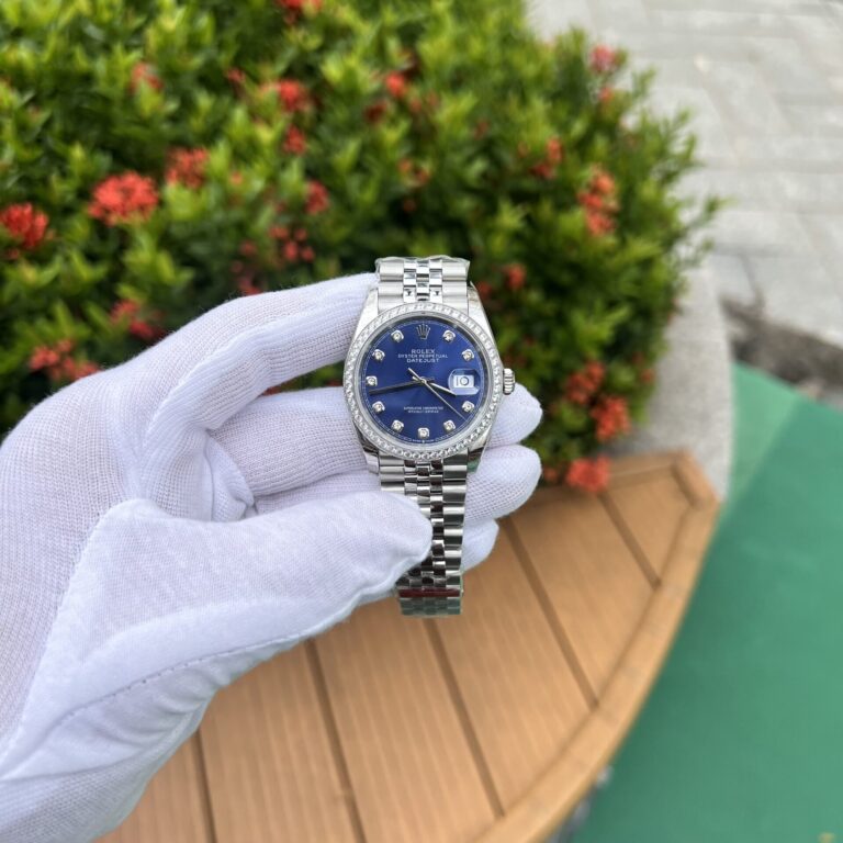 Rolex Datejust 36mm Blue Dial (EW Factory Super Clone 1:1) Jubilee Strap – Automatic Movement