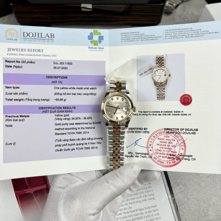 Rolex Datejust 31mm Gold Wrapped (GM Factory Super Clone) White Dial – Automatic Movement