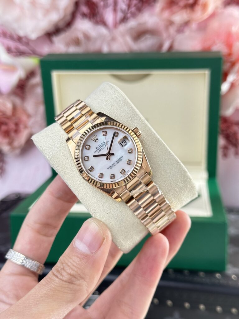 Rolex Datejust 278275 (Super Clone) 31mm 18K Gold Wrapped Mother Of Pearl Dial – Automatic Movement