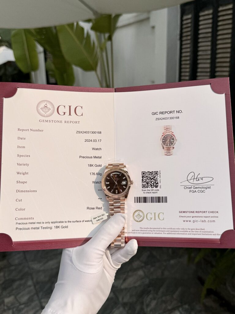 Rolex Day-Date 228235 40mm Gold-Wrapped (GM Factory Super Clone) Chocolate Dial with Fluted Bezel – Calibre 3255 Automatic