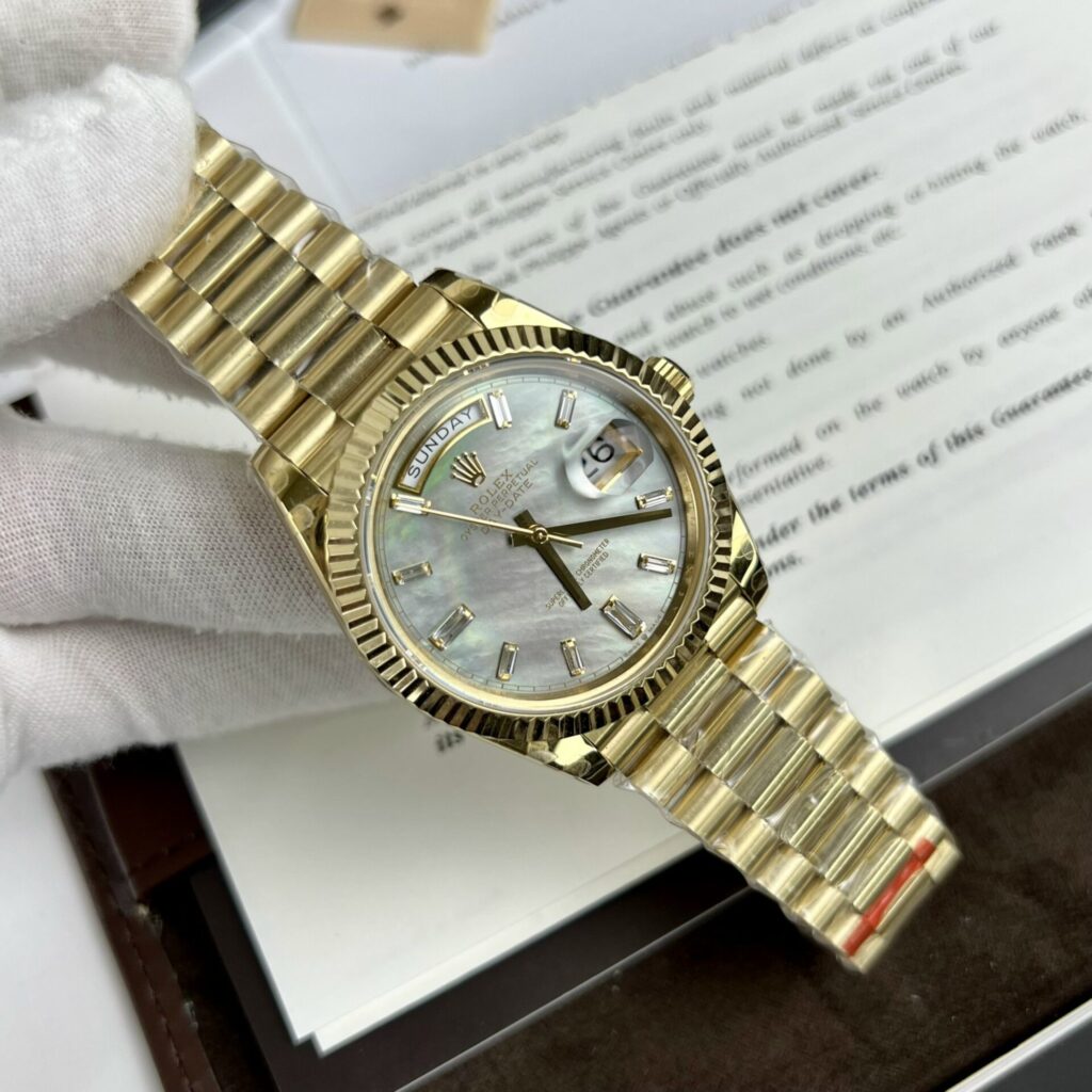 Rolex Day-Date 40mm (TW Factory Super Clone) Mother Of Pearl Dial