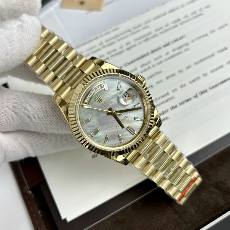 Rolex Day-Date 40mm (TW Factory Super Clone) Mother Of Pearl Dial