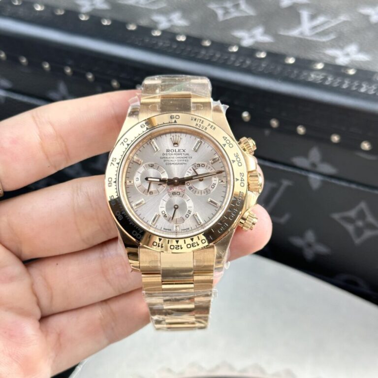 Rolex Daytona 116505 40mm Rose Gold (Clean Factory Super Clone) Black Dial – Calibre 4130 Automatic