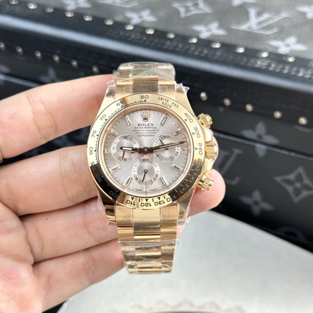 Rolex Daytona 116505 40mm Rose Gold (Clean Factory Super Clone) Black Dial – Calibre 4130 Automatic