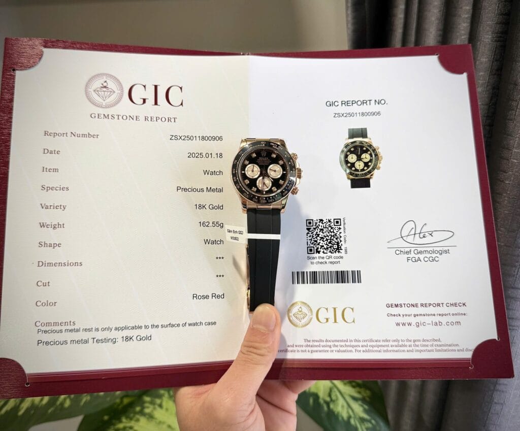 Rolex Daytona 126515 40mm Gold Wrapped (Super Clone) Black Dial – Automatic Chronograph