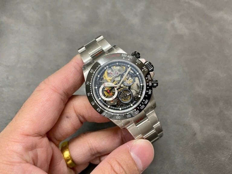 Rolex Daytona Artisans de Geneve La Montoya 40mm SS (Sonic Factory Super Clone) Black Dial – Automatic 28,800 VPH