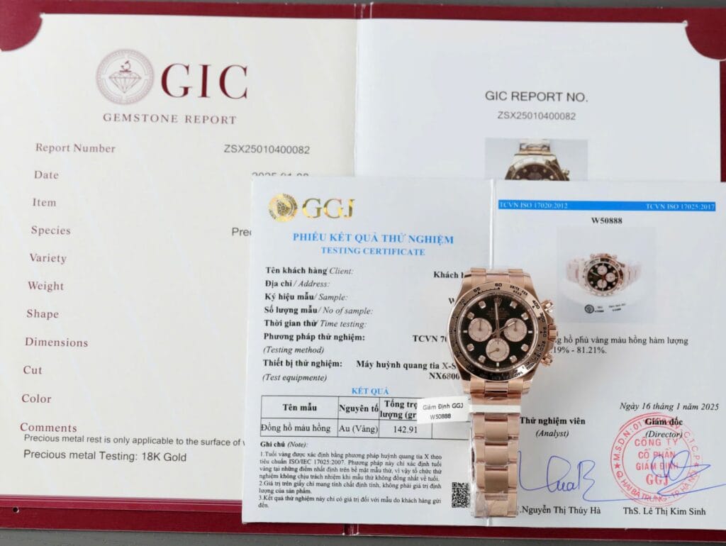 Rolex Daytona Super Clone 40mm Custom Gold Wrapped 18K (Calibre 4131) – Super Clone
