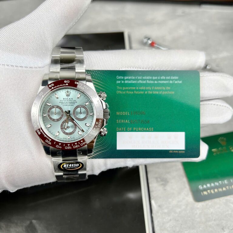Rolex Daytona Super Clone 11 (BT Factory) 40mm SS Ice Blue Dial – Automatic Chronograph