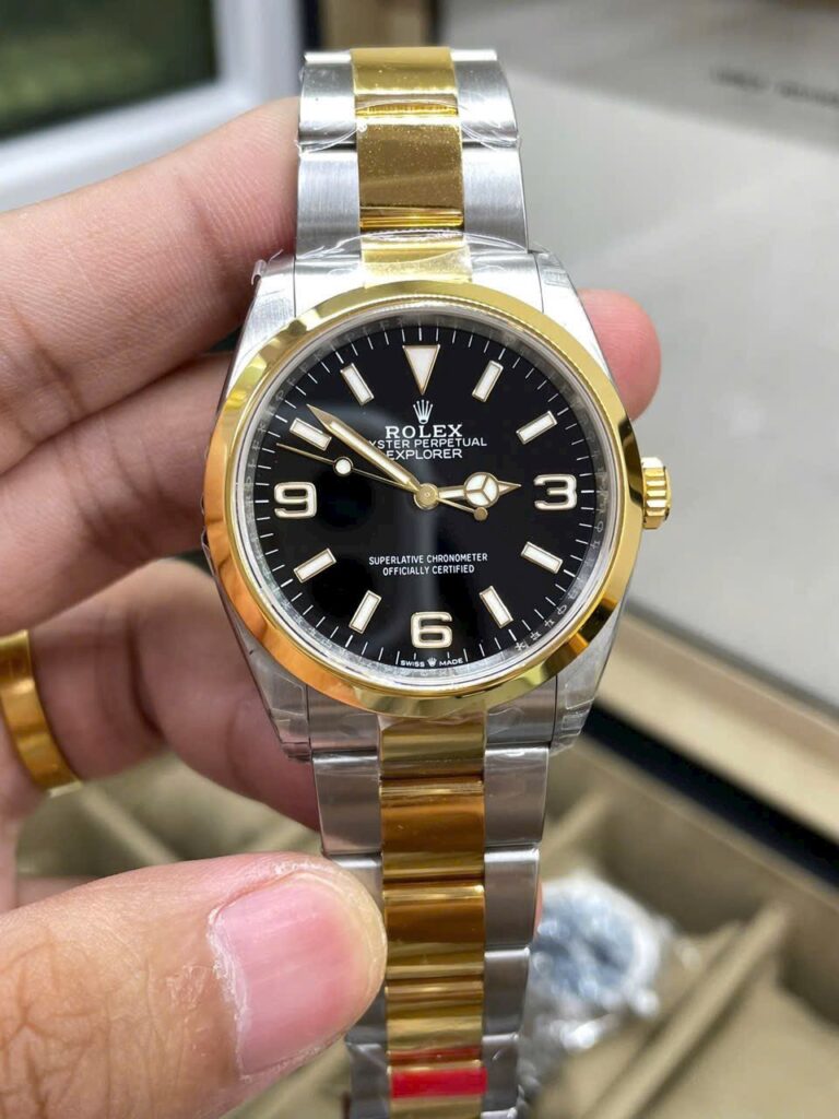 Rolex Explorer 124273 36mm SS (VS Factory Super Clone) Black Dial – Calibre 3230 Automatic