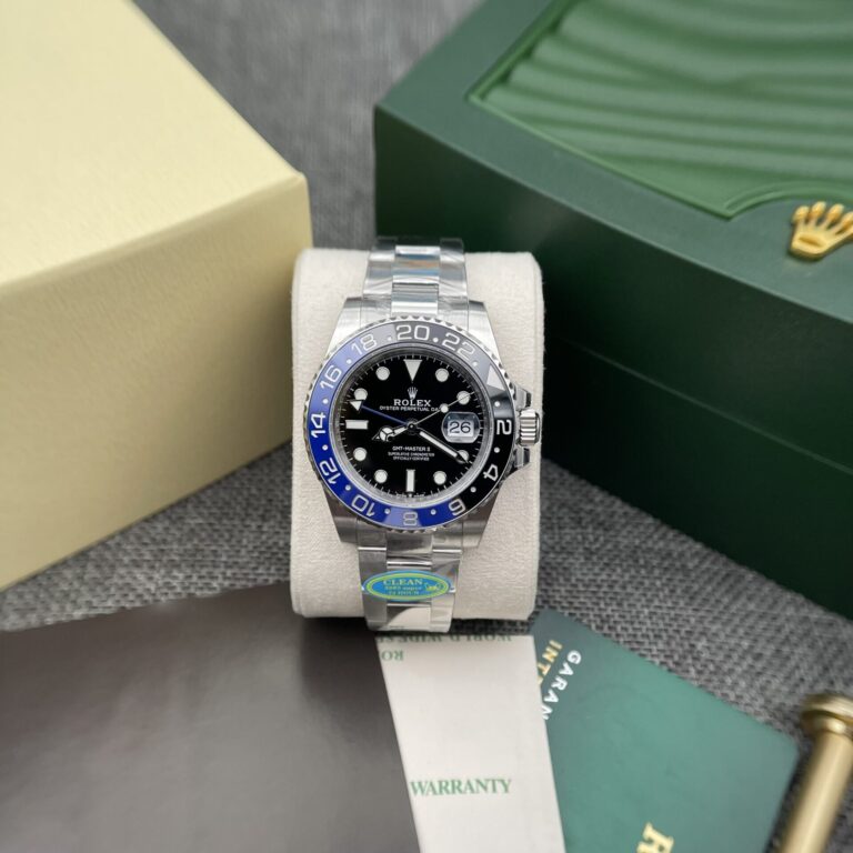 Rolex GMT-Master II 116710BLNR 40mm SS (Super Clone) Black Dial with Bidirectional Rotatable Bezel – Calibre 3285