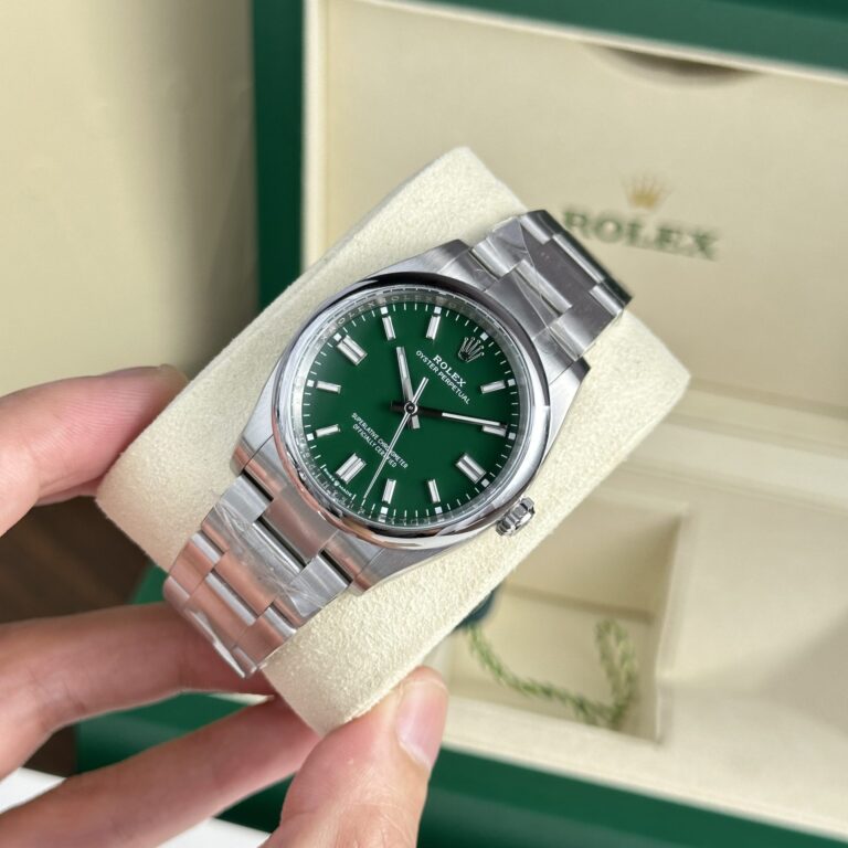 Rolex Oyster Perpetual 126000 36mm SS (Clean Factory Super Clone) Green Dial – Clone Caliber 3230 Automatic