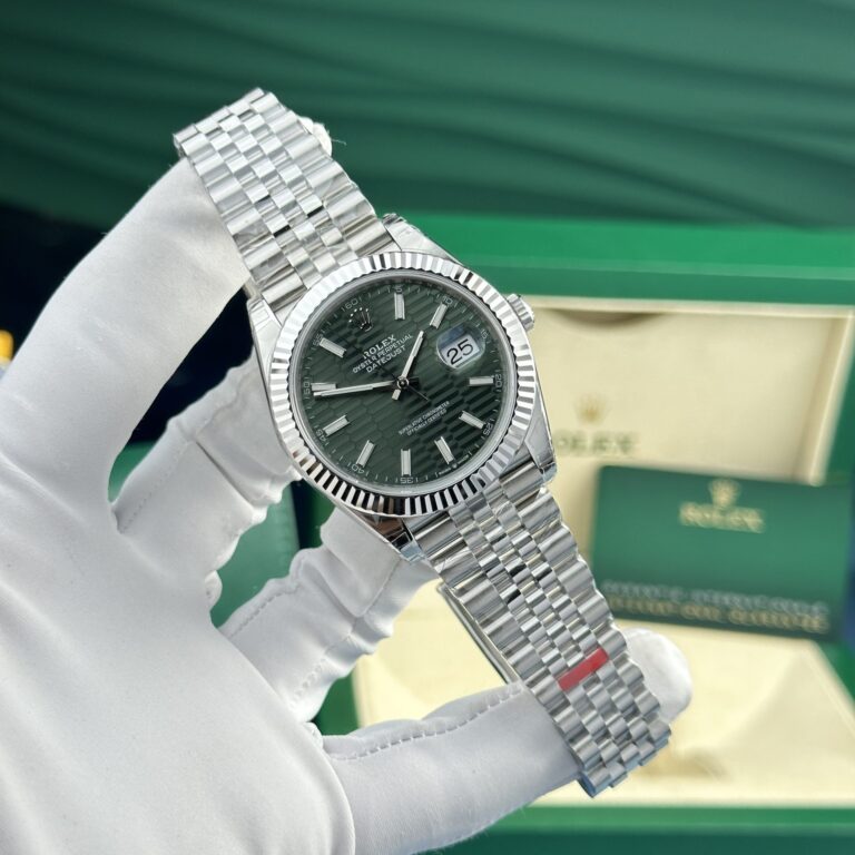 Rolex DateJust 126334 41mm Oystersteel (VS Factory Super Clone) Green Motif Dial – Automatic Caliber 28,800 vph