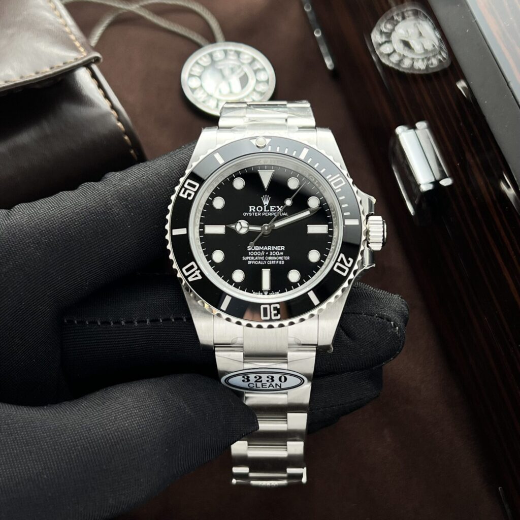 Rolex Submariner 124060LN (Clean Factory Super Clone) 41mm SS Black Dial on Oyster Bracelet – Calibre 3230