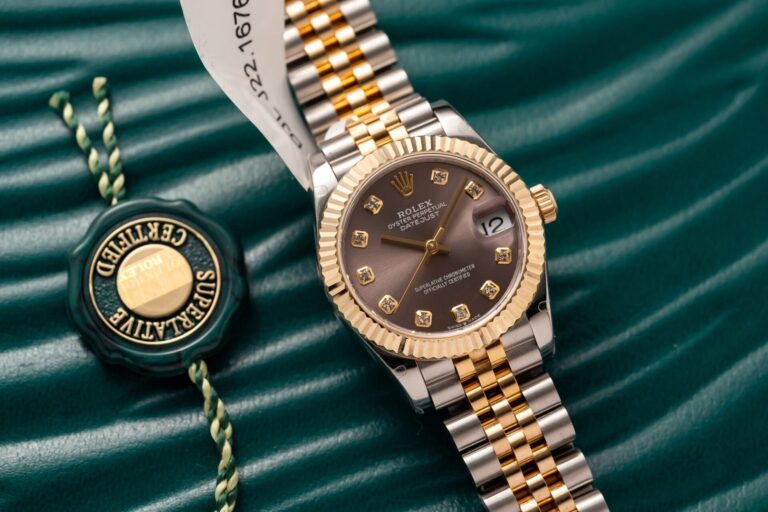 Rolex Datejust 278273 31mm Gold Wrap (Super Clone) Slate Dial on Gold Wrapped Jubilee Strap – Rolex Caliber 2236 Automatic