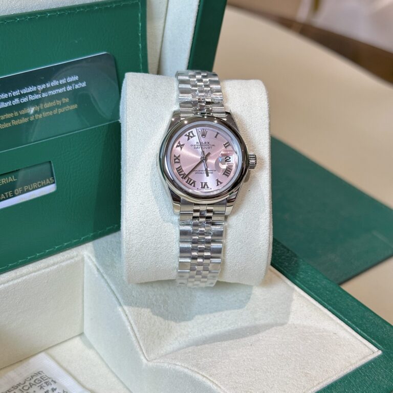 Rolex Datejust 31mm Oystersteel (Super Clone) Pink Dial on Jubilee Bracelet – Calibre 3235