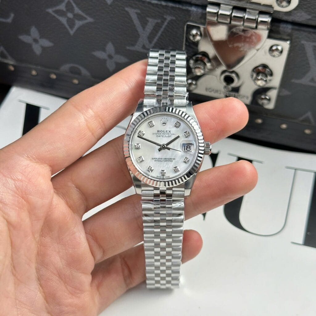 Rolex DateJust 31mm Steel (THB Super Clone) Mother of Pearl Dial on Jubilee Bracelet – Automatic Movement