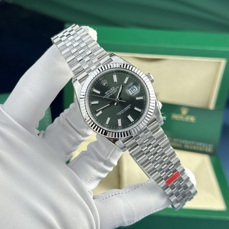 Rolex DateJust 126334 41mm SS (VS Factory Super Clone) Green Dial with Fluted Bezel – Automatic Movement